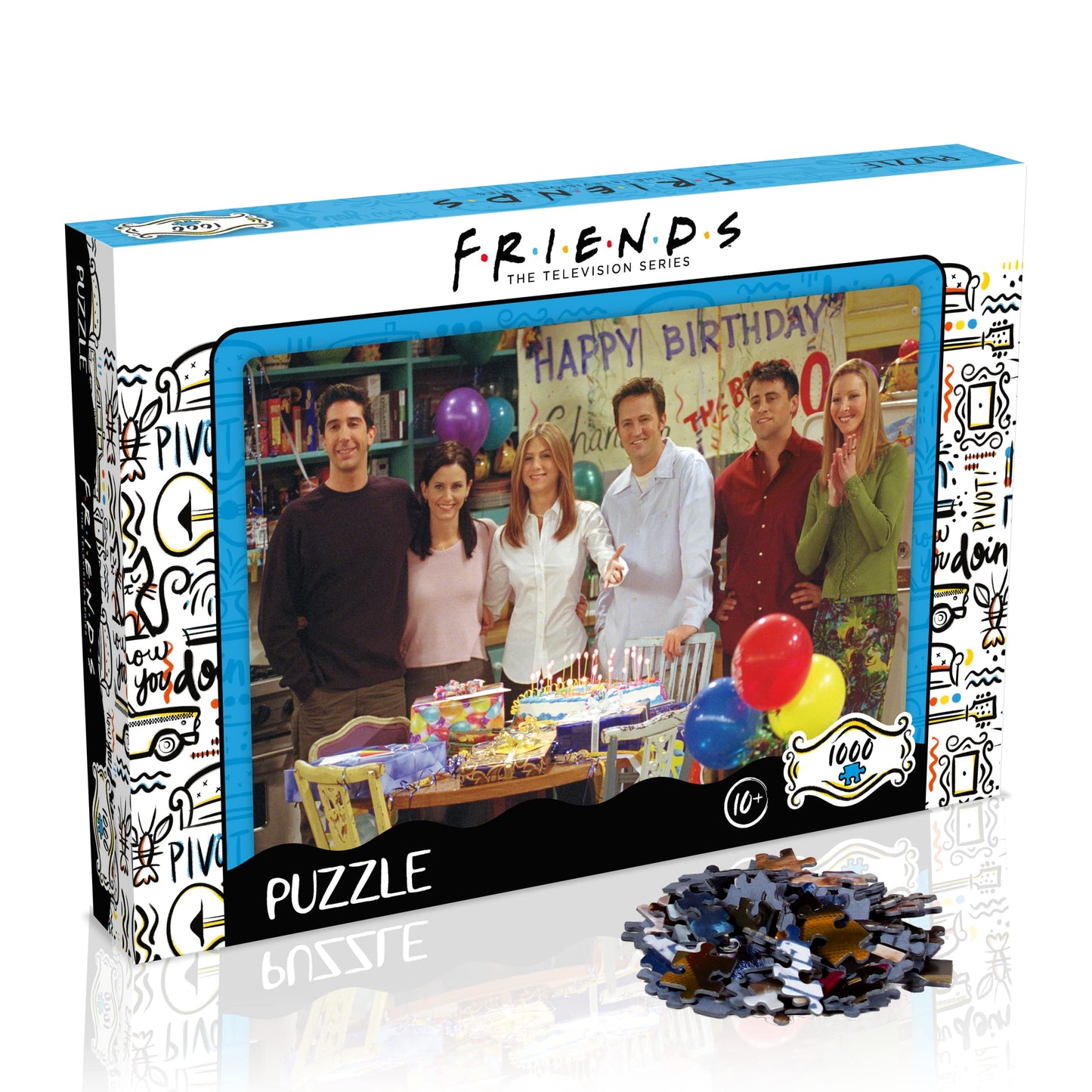 Winning Moves Top Trumps Friends Birthday 1000pc Jigsaw Puzzle