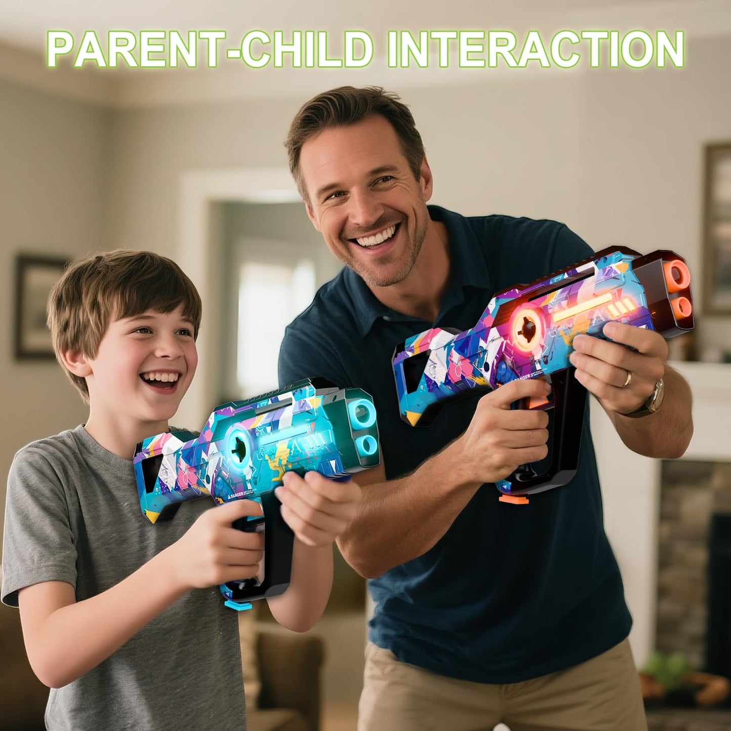 Rechargeable Laser Tag Guns Set of 4 | Winyea Tag Lazer Tag for Kids, Teens & Adults