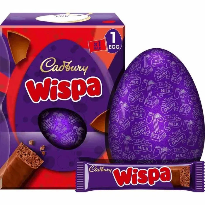 6 x Cadbury Wispa Traditional Egg - 183GM