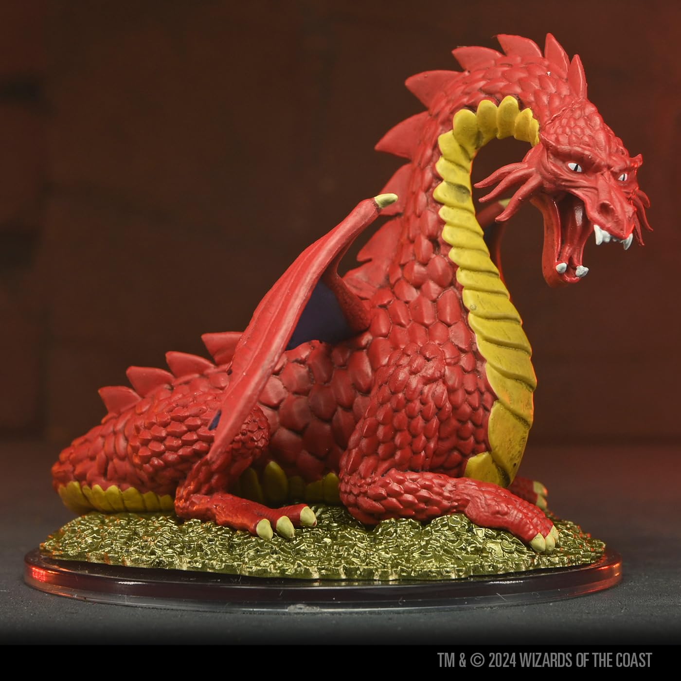 WizKids D&D Icons of The Realms: 50th Anniversary - Classic Red Dragon Boxed Miniature