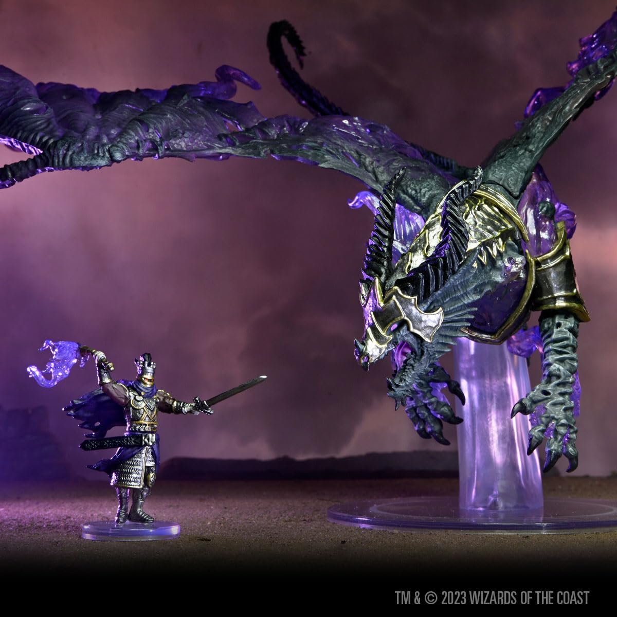 WizKids Dragonlance: Lord Soth on Greater Death Dragon | D&D Icons of the Realms (Set 25)