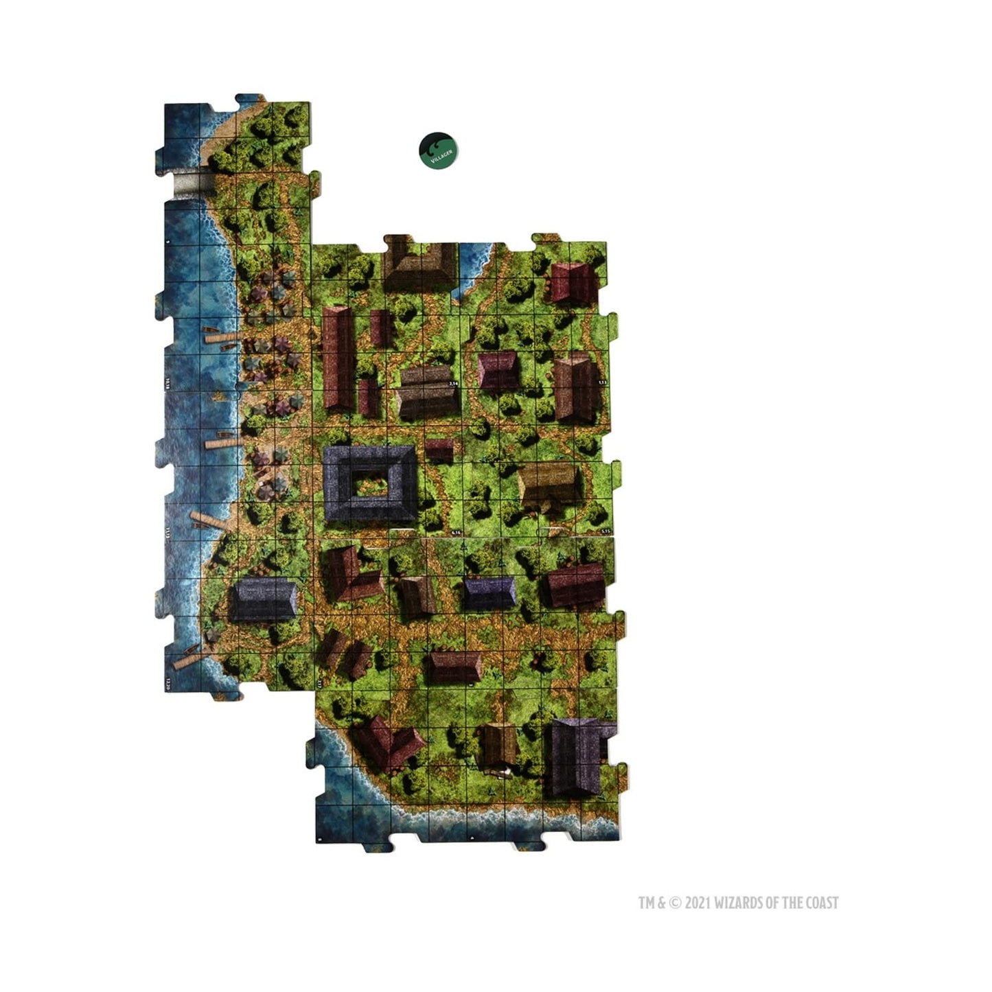 WizKids Ghosts of Saltmarsh Adventure System Expansion – D&D Co-op Board Game