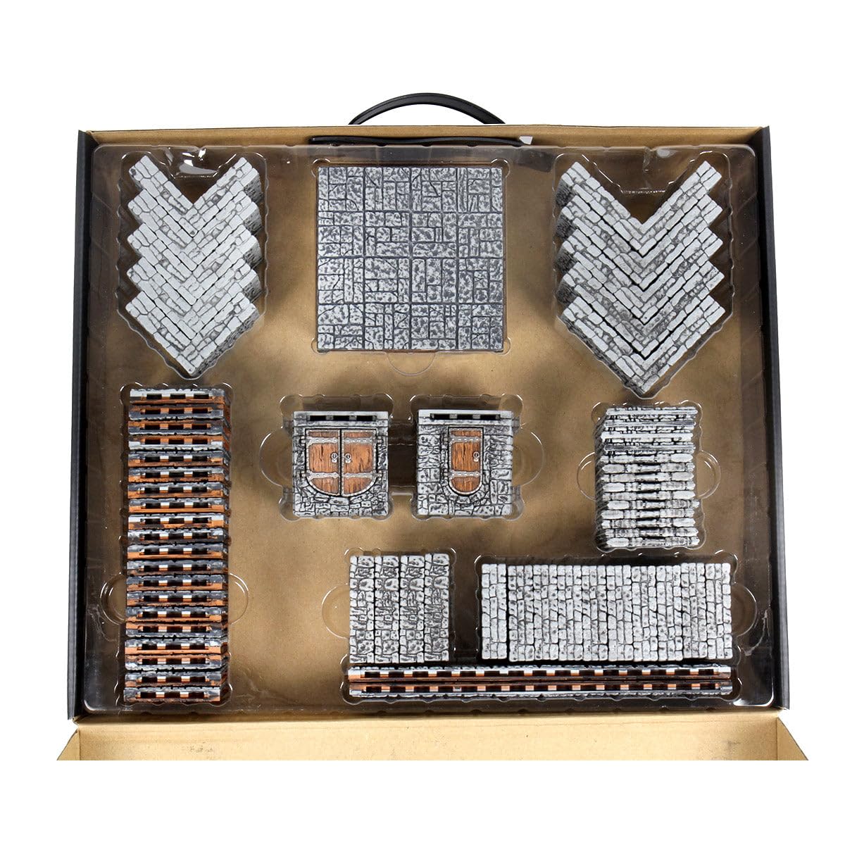 WizKids Warlock Tiles Base Set – Dungeon Tiles II: Full Height Stone Walls