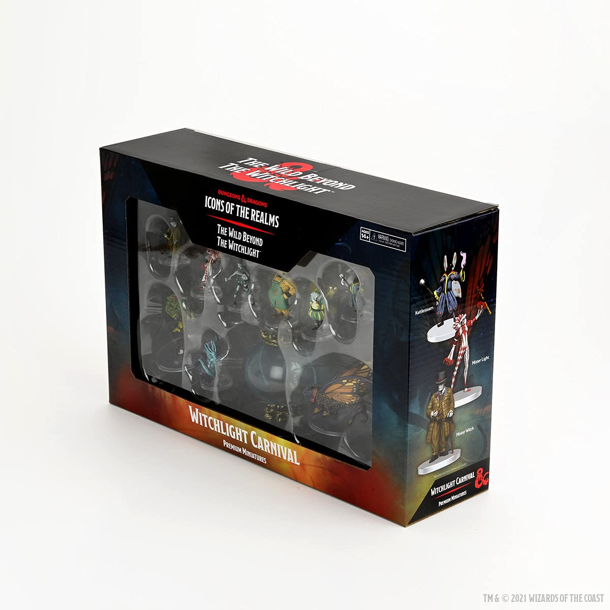 WizKids D&D Icons of The Realms: Wild Beyond Witchlight Carnival Set — 10 Premium Miniatures