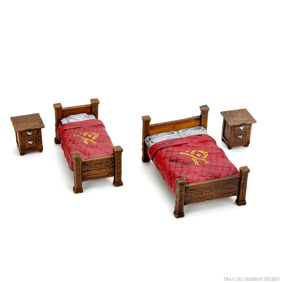 WizKids D&D Icons of the Realms: The Yawning Portal Inn - Beds & Bottles