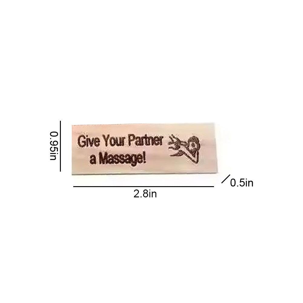WJNYDIAU Lust Tower - 48-Piece Romantic Wood Block Game for Couples