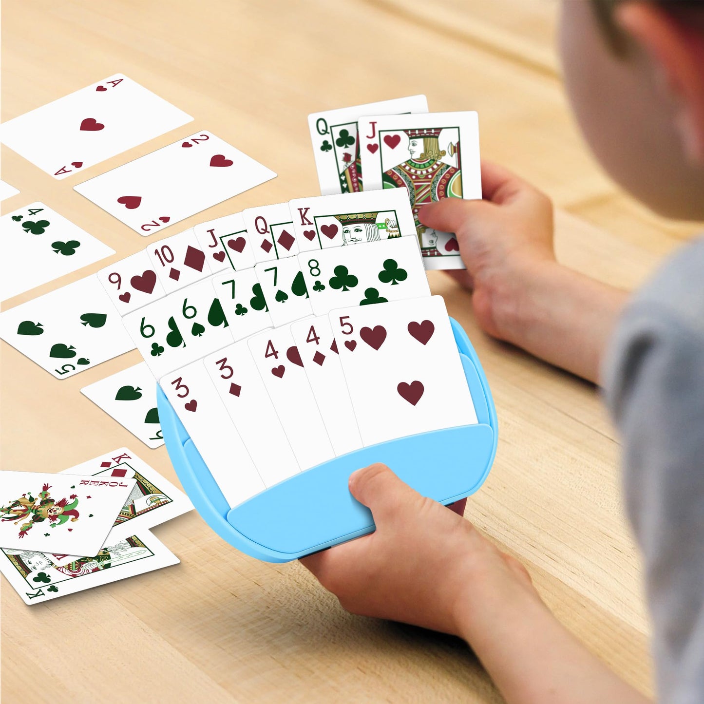 Wkchxd Playing Cards 2-Pack – Premium Green & Red Decks for Poker & Party Games