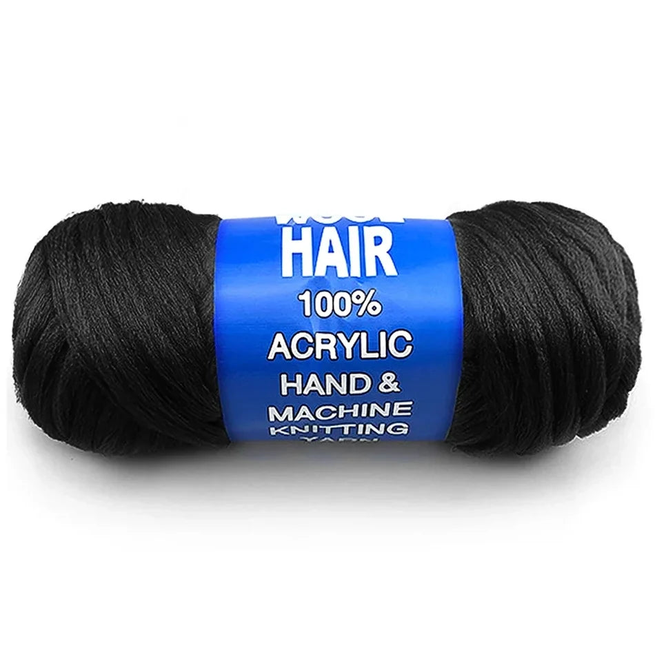 Magic Collection Brazil Wool Hair Acrylic Yarn Versatile & Protective Styling for All Hair Types 100 g/3.53 oz