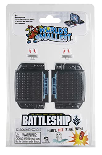 World's Smallest Battleship — Pocket-Sized Classic Naval Strategy Game