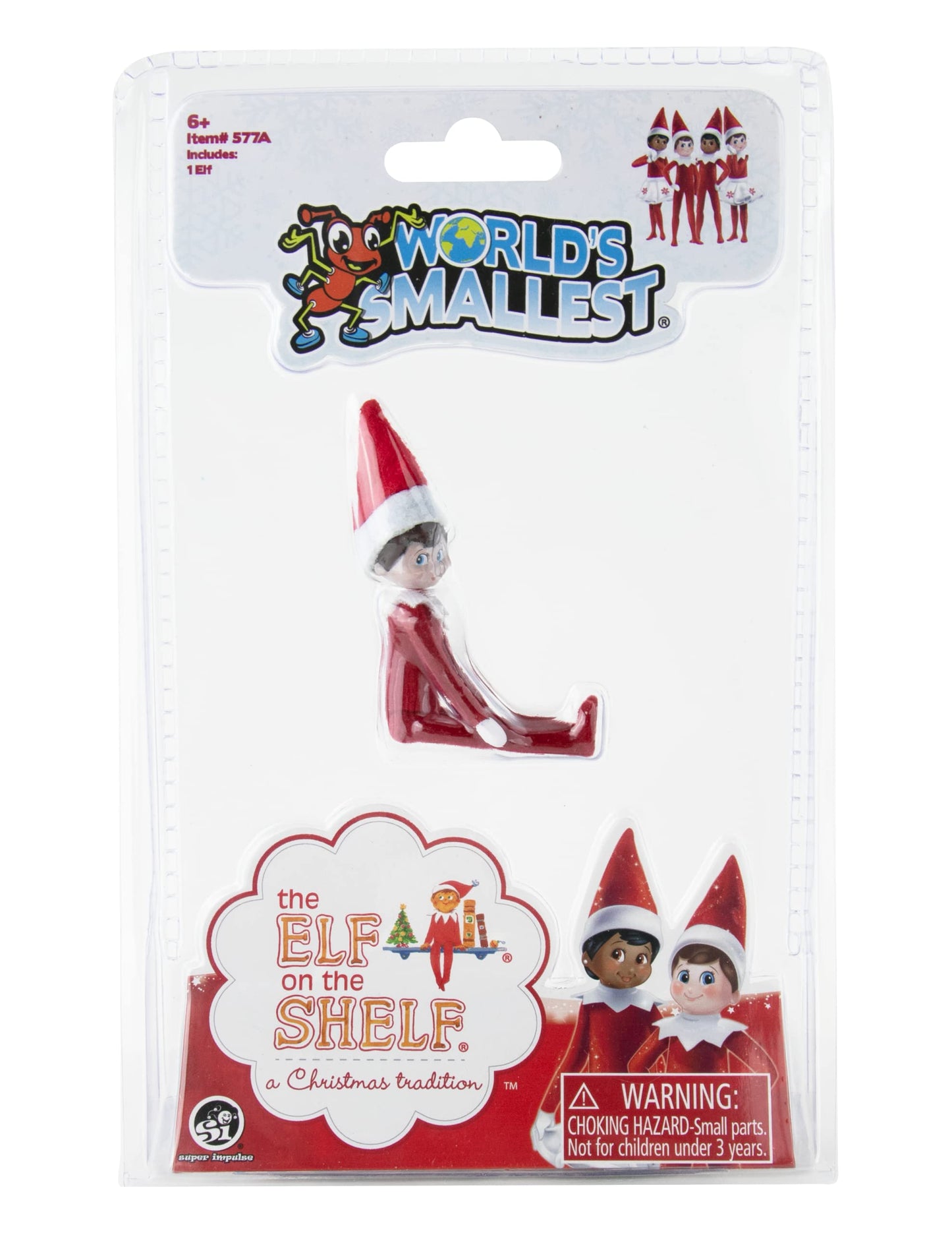 World's Smallest Elf On The Shelf Girl - 4-Inch Collectible