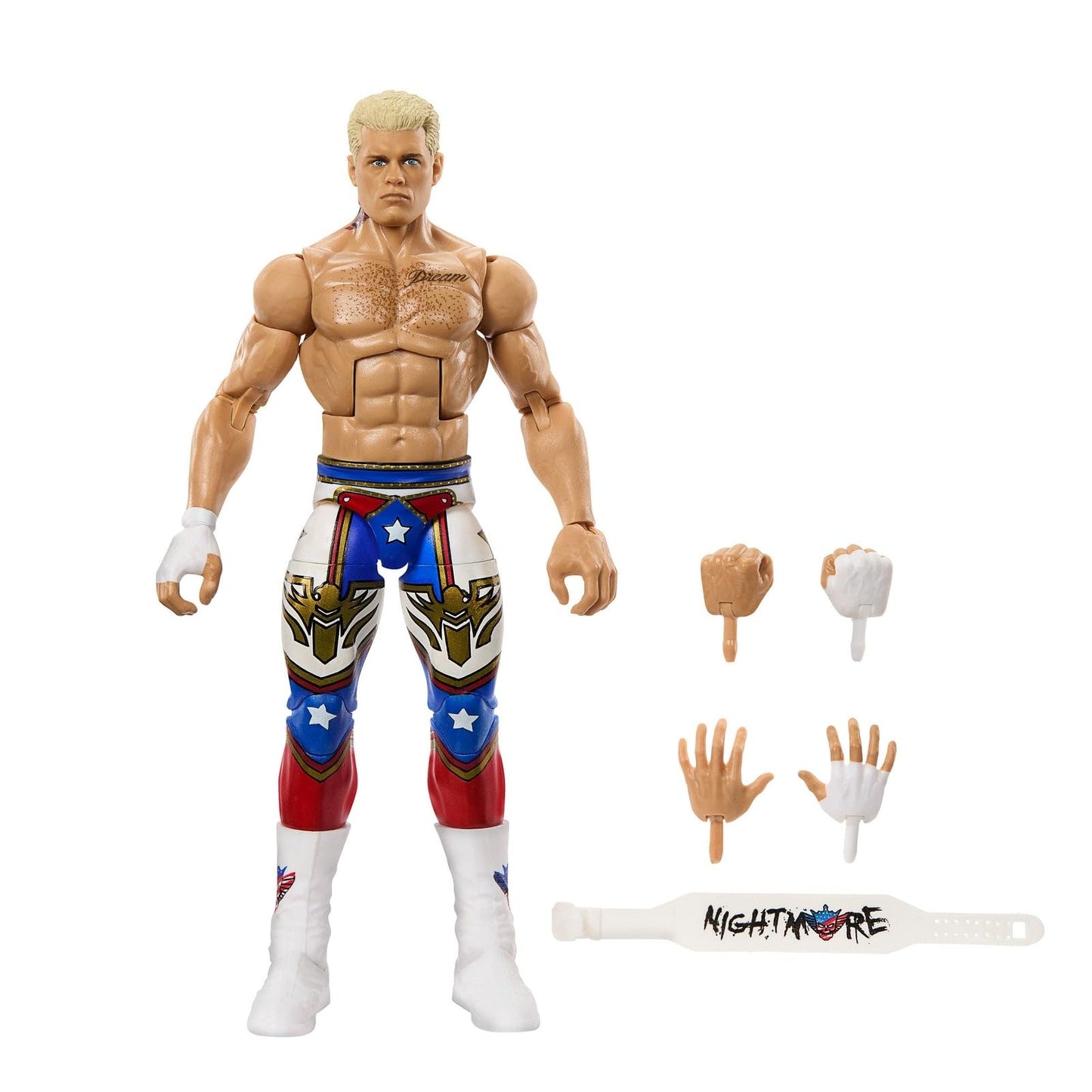 WWE Cody Rhodes Elite Greatest Hits 8 Figure – Mattel Toy Wrestling Action Figure