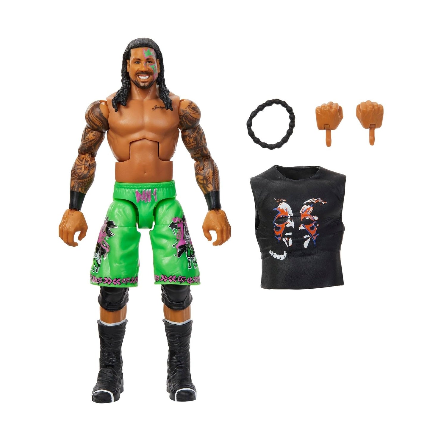 WWE Jey Uso Elite Greatest Hits 7 – Mattel WWE Action Figure