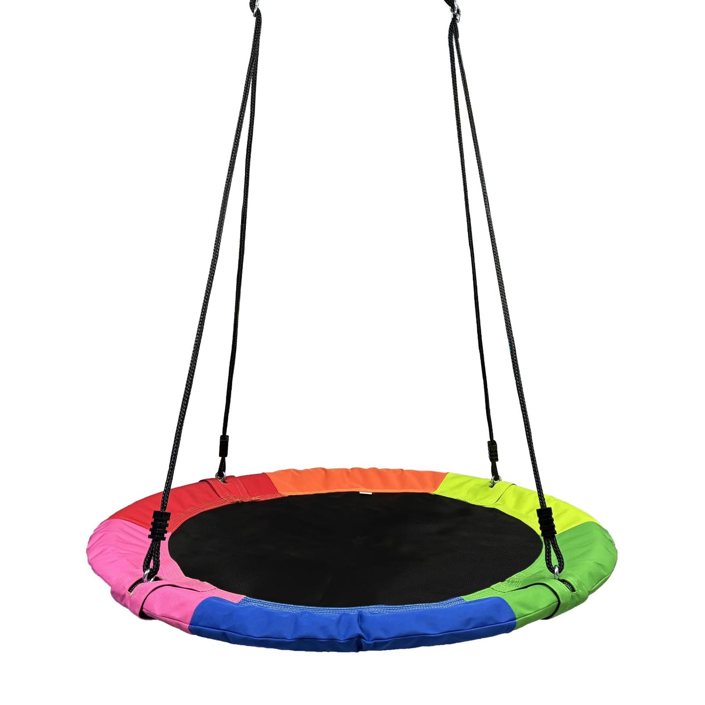 Xapigo 40-Inch Saucer Tree Swing — Adjustable Straps, 900 lbs Capacity, Indoor & Outdoor