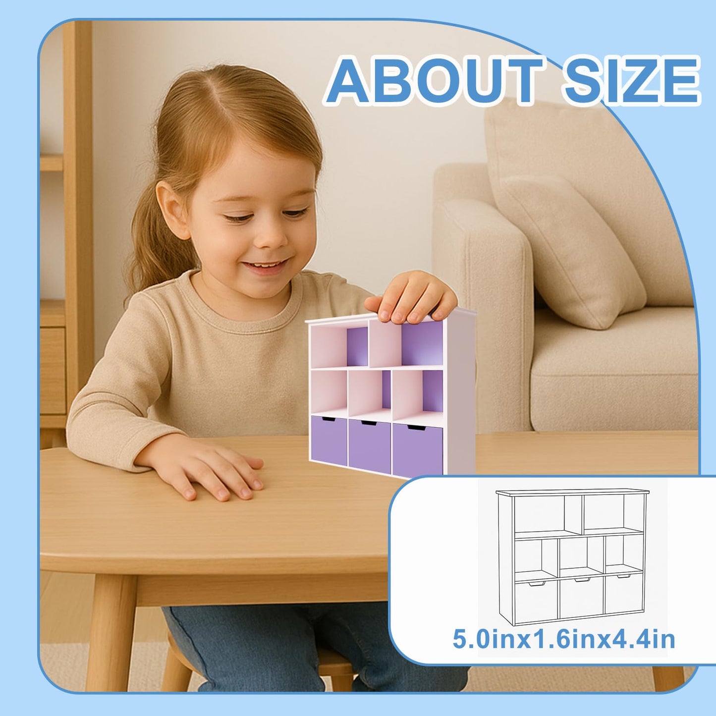 XYMTOY 1:12 Scale Dollhouse Bookshelf with Open Doors – Elegant Mini Storage & Display