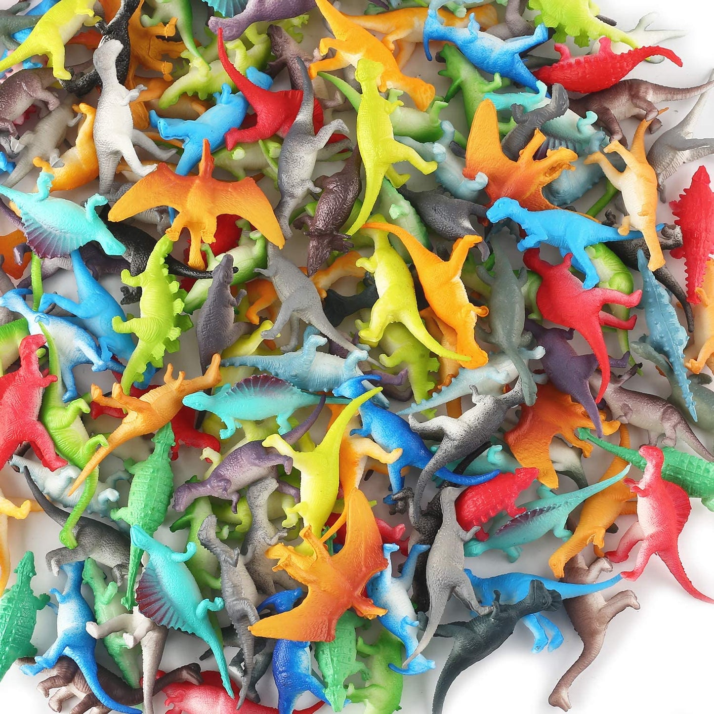 Yeonha Toys 168 Pcs Mini Dinosaur Figures – Realistic Dino Toys for Kids, Party Favors & Educational Play