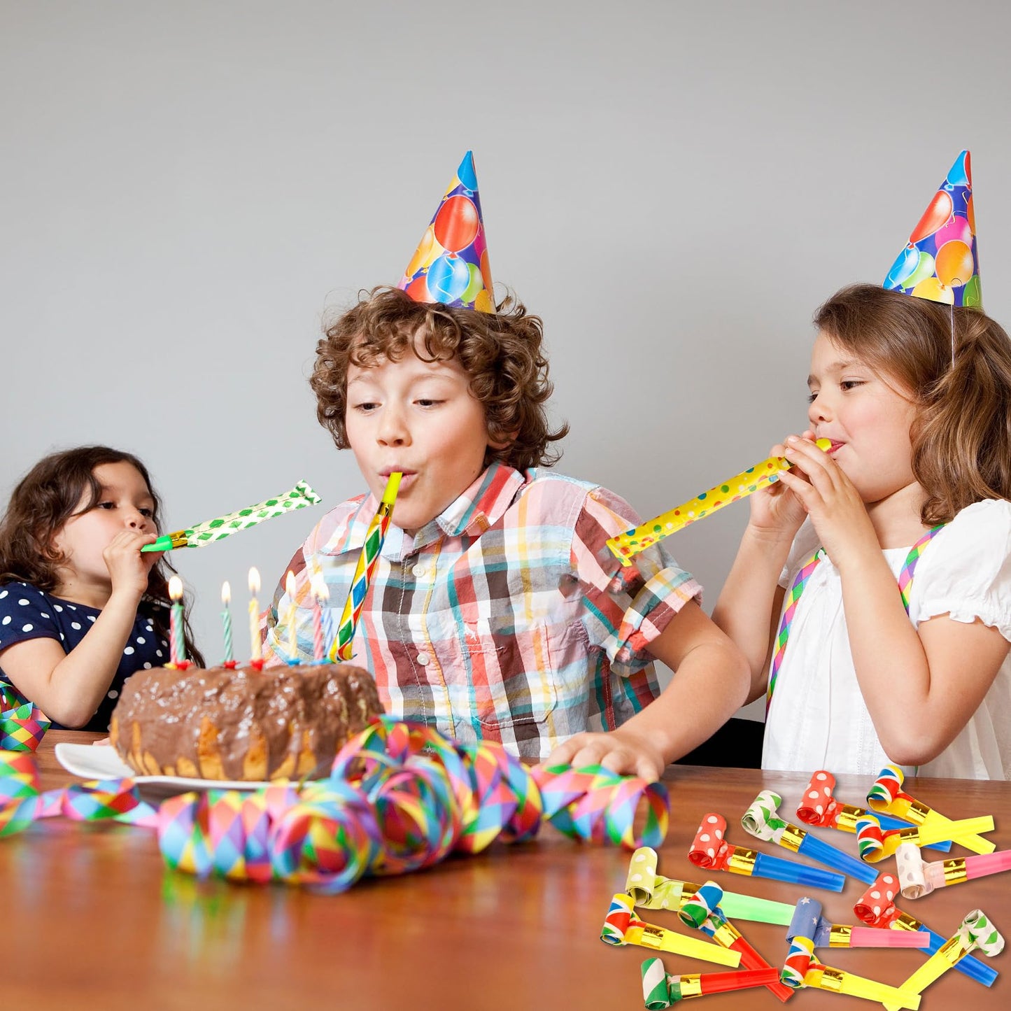 Yiaromou Party Blowers – 25 Pcs Colorful Noise Makers for Celebrations