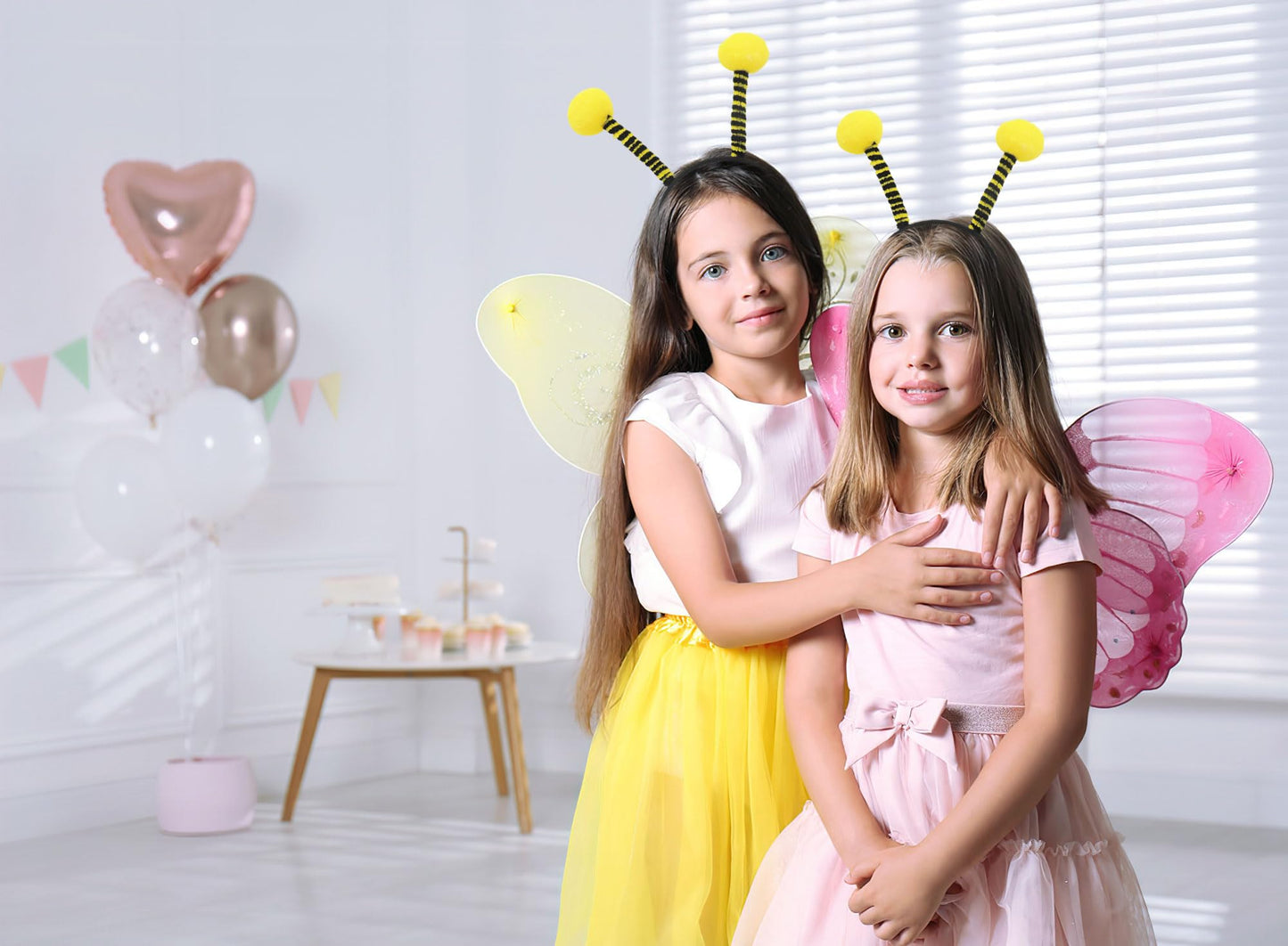 Yilistore Bee Headband – Yellow Antenna Party Accessory for Halloween & Christmas