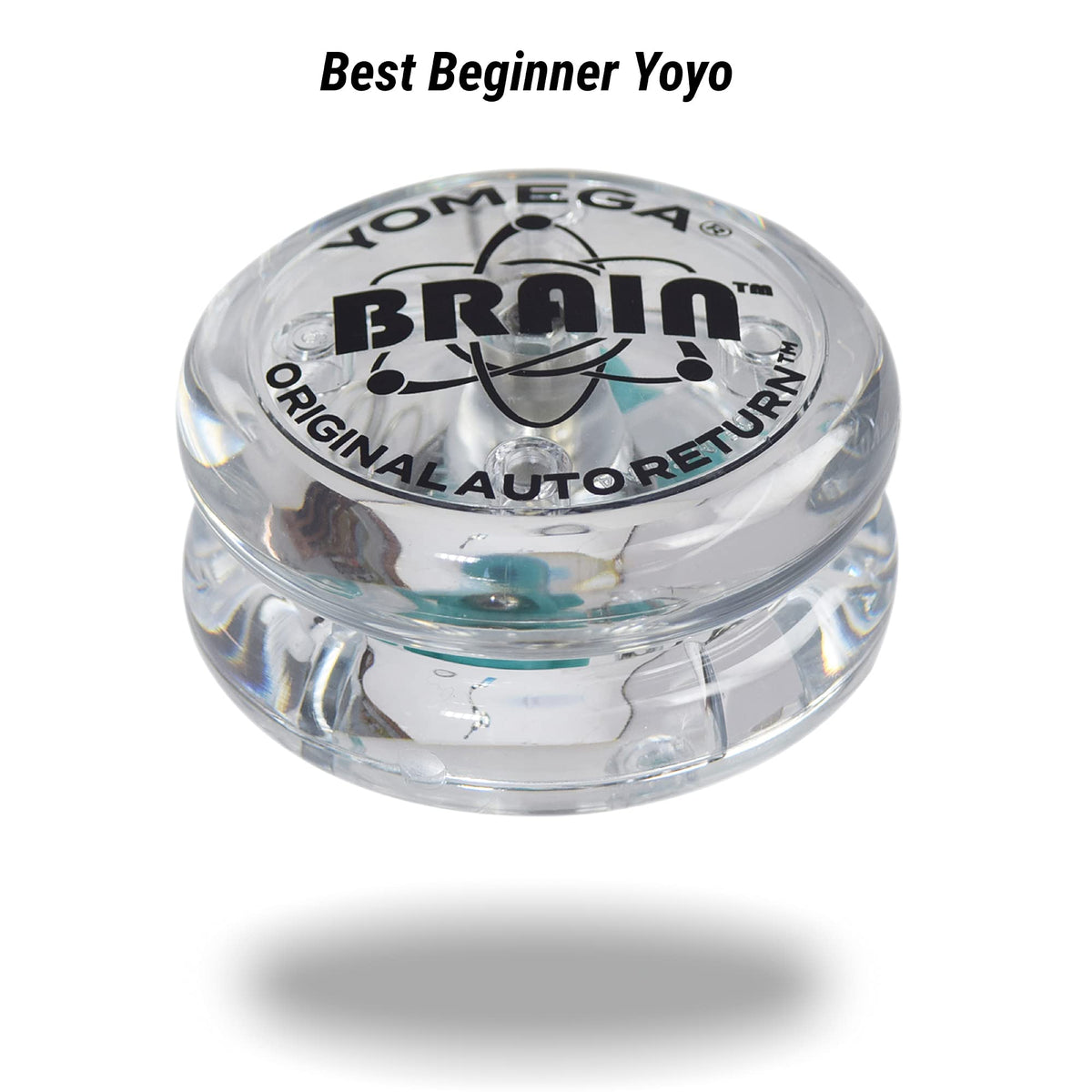 Yomega The Original Brain – Pro Auto Return Yo-Yo for Beginners (Clear)