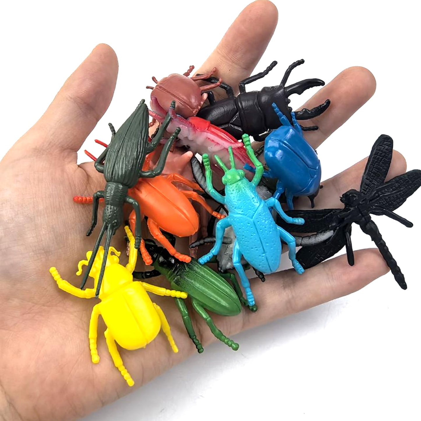 YOOHUA 48PCS Mini Bug Toys - Lifelike Insects for Kids, Party Favors & Educational Play