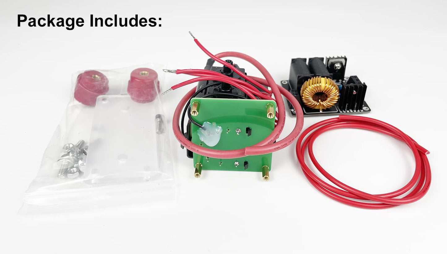 Yoqanr Jacob's Ladder Mini DC Induction Kit — High-Voltage DIY Tesla Coil