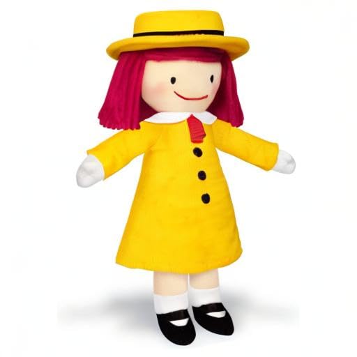 YOTTOY Madeline Collection: Bonjour Madeline 10-Inch Soft Doll in Yellow Dress