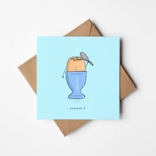 You Smashed It – Funny Congratulations | greeting card