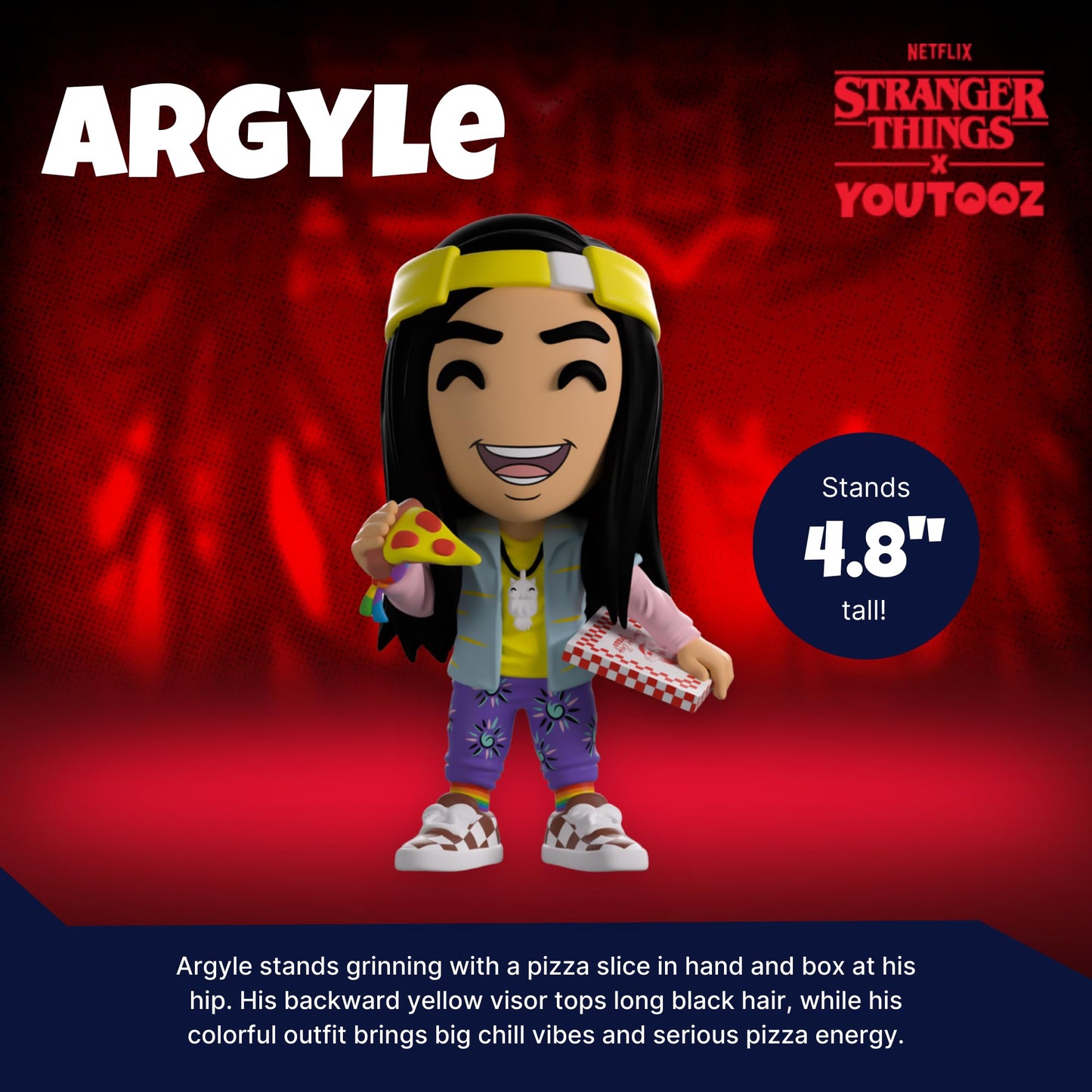 Youtooz Argyle 4.6-inch Vinyl Figure – Stranger Things Collectible | Official Youtooz