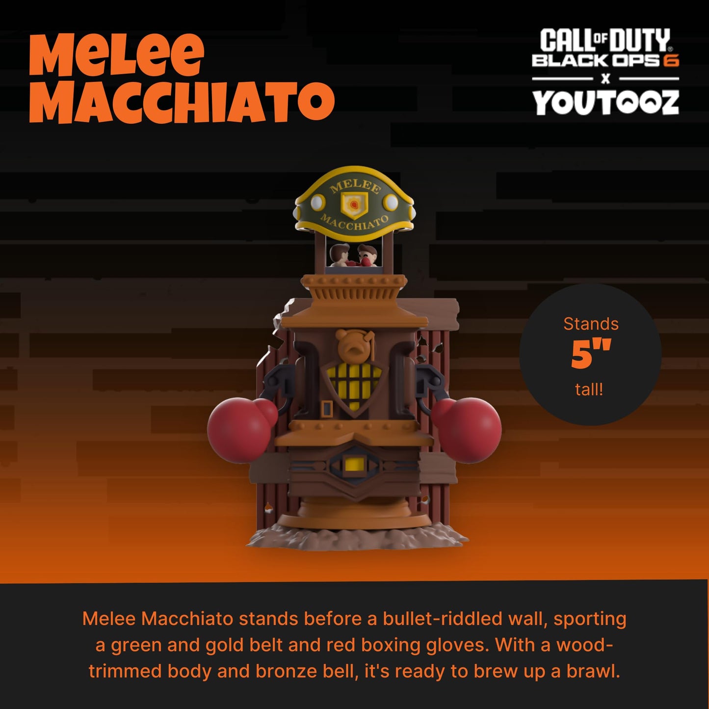 Youtooz Melee Macchiato 5-Inch Vinyl Figure | Call of Duty Collectible