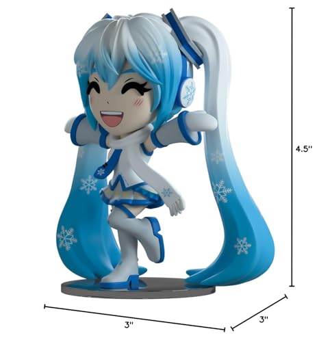 Youtooz Snow Miku Collectible Figure | Winter Hatsune Miku