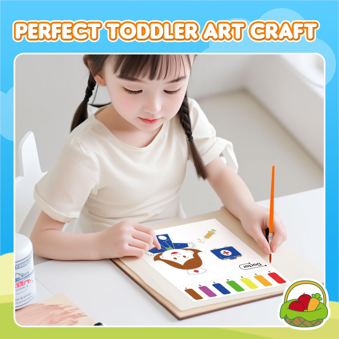 YPLUS Paint with Water Books for Toddlers – Mess-Free Watercolor Fun (Ages 1-6)