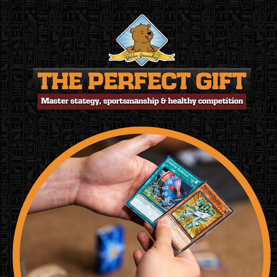 Yu-Gi-Oh! 500 Assorted Cards in Tin — Rare, Ultra Rare & Holographic + Sleeves