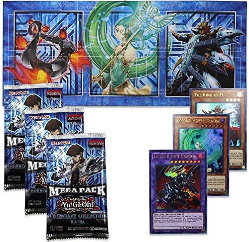 Yu-Gi-Oh! Legendary Collection Kaiba Box – 105-Card All-Foil Mega Pack