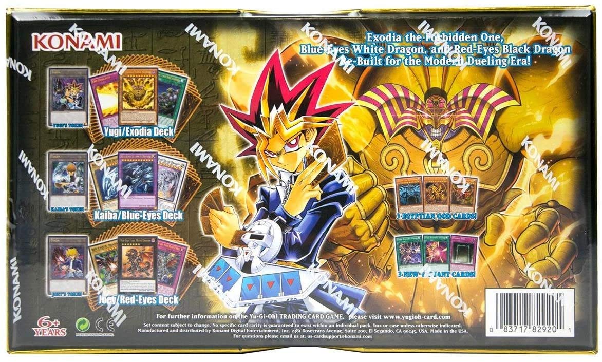 Yu-Gi-Oh! Legendary Decks II, Gold Edition – 3 Iconic Duelist Decks with Secret Rare Cards