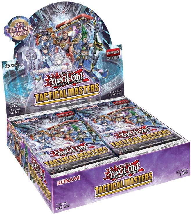 Yu-Gi-Oh! Tactical Masters Booster Box – 60-Card Set (1st Edition English)