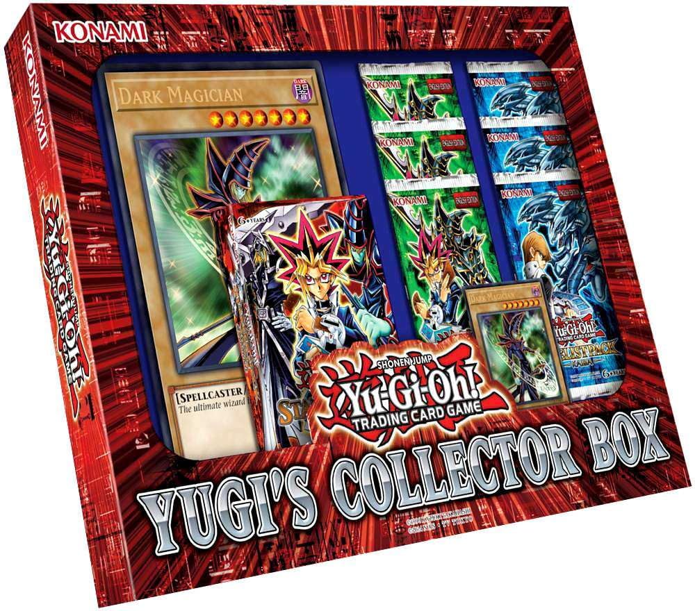 Yu-Gi-Oh! CCG: Yugi's Collector Box – Yugi Reloaded Starter Deck, 6 Booster Packs (Yugi & Kaiba), Ultra Rare Dark Magician Variant & Oversized Card
