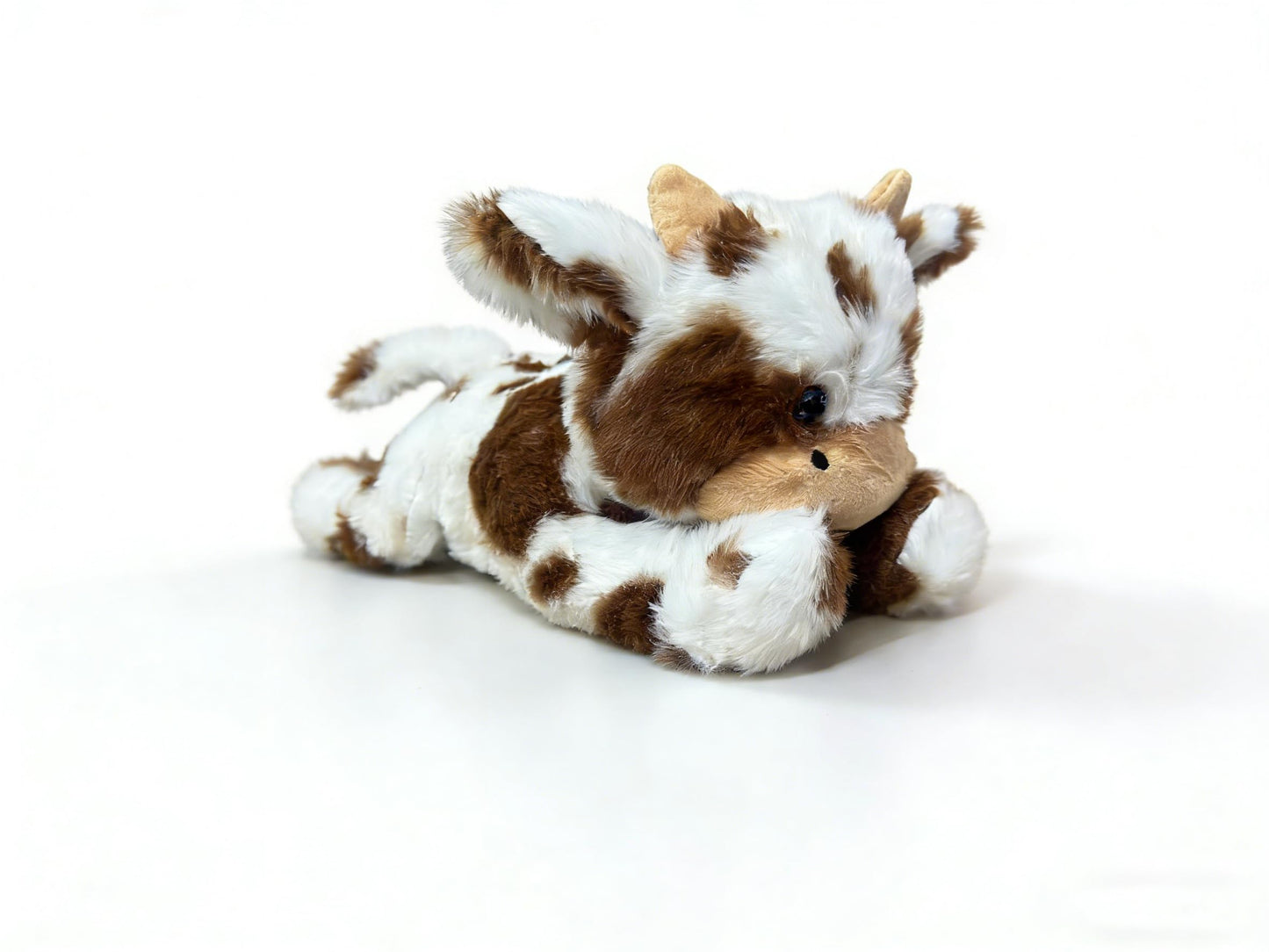 YUKOUQIAN Cute Cow Plush – 8" Soft Stuffed Animal for Kids, Unique Pattern Cow Doll