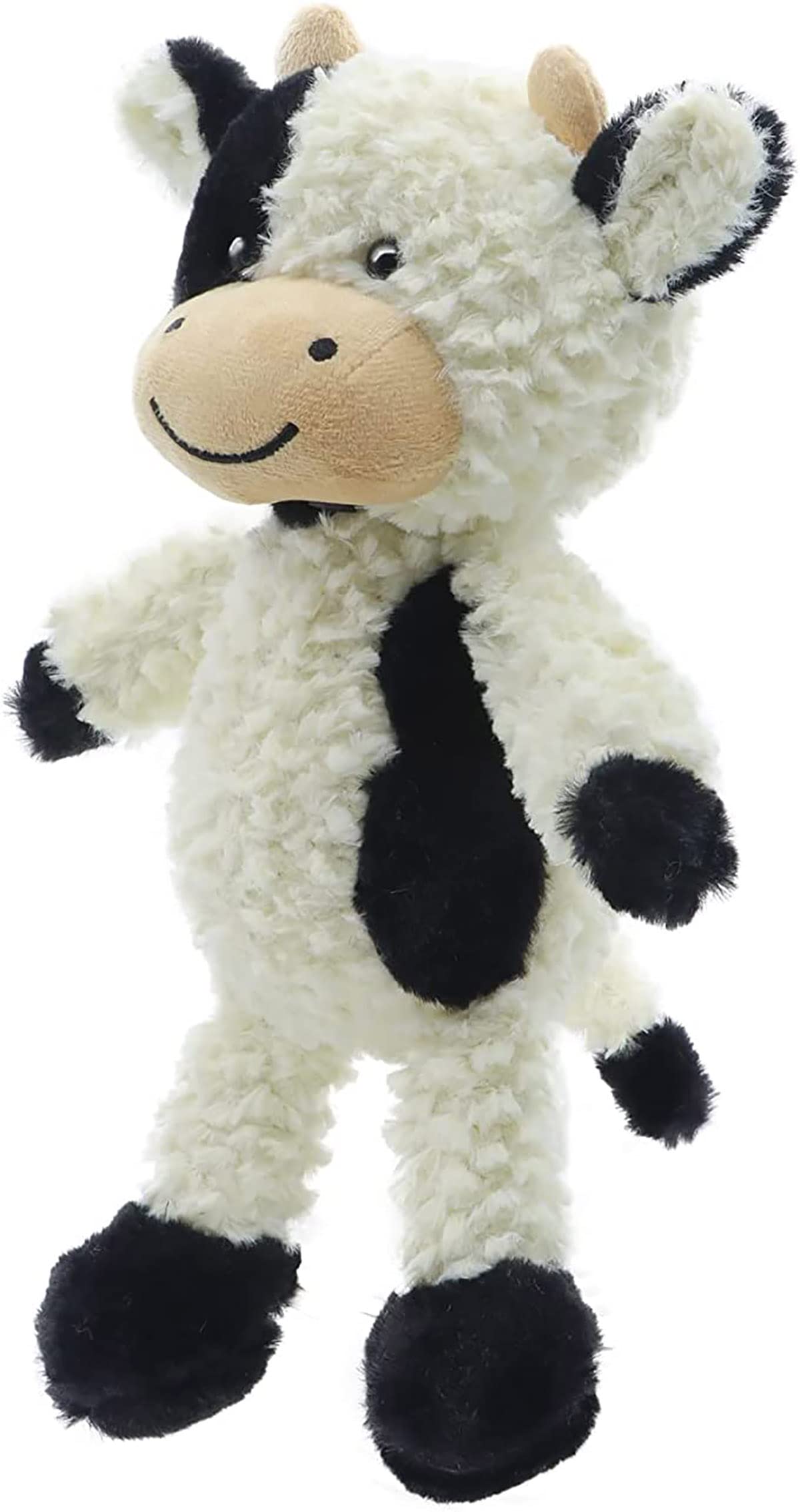 YUKOUQIAN Cow Stuffed Animal Plush Toy – Soft 9.8-Inch Cow Plush for Kids Gifts
