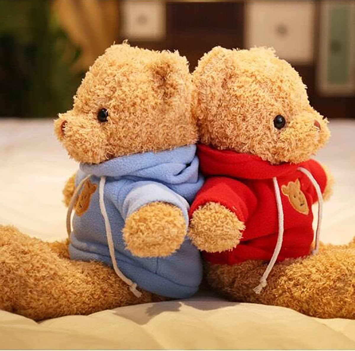 YUKOUQIAN Teddy Bear Plush 27in Red – Soft Stuffed Animal Gift for Kids