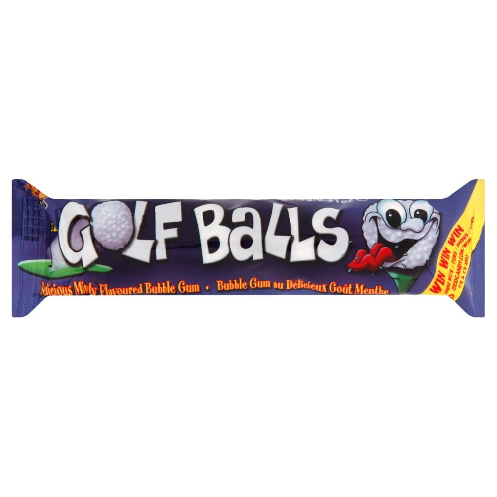 Zed Candy Golf Balls Gum PMP 25.8g (Box of 40)
