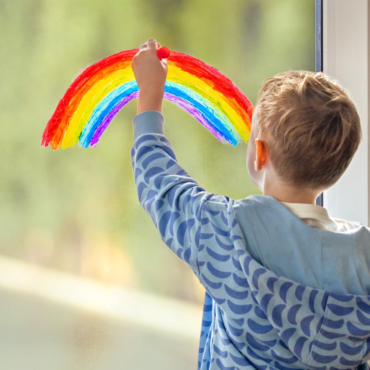 Zenacolor Tempera Paint Sticks – 12 Colors, Non-Toxic & Washable, Quick-Dry, Mess-Free Kids Art