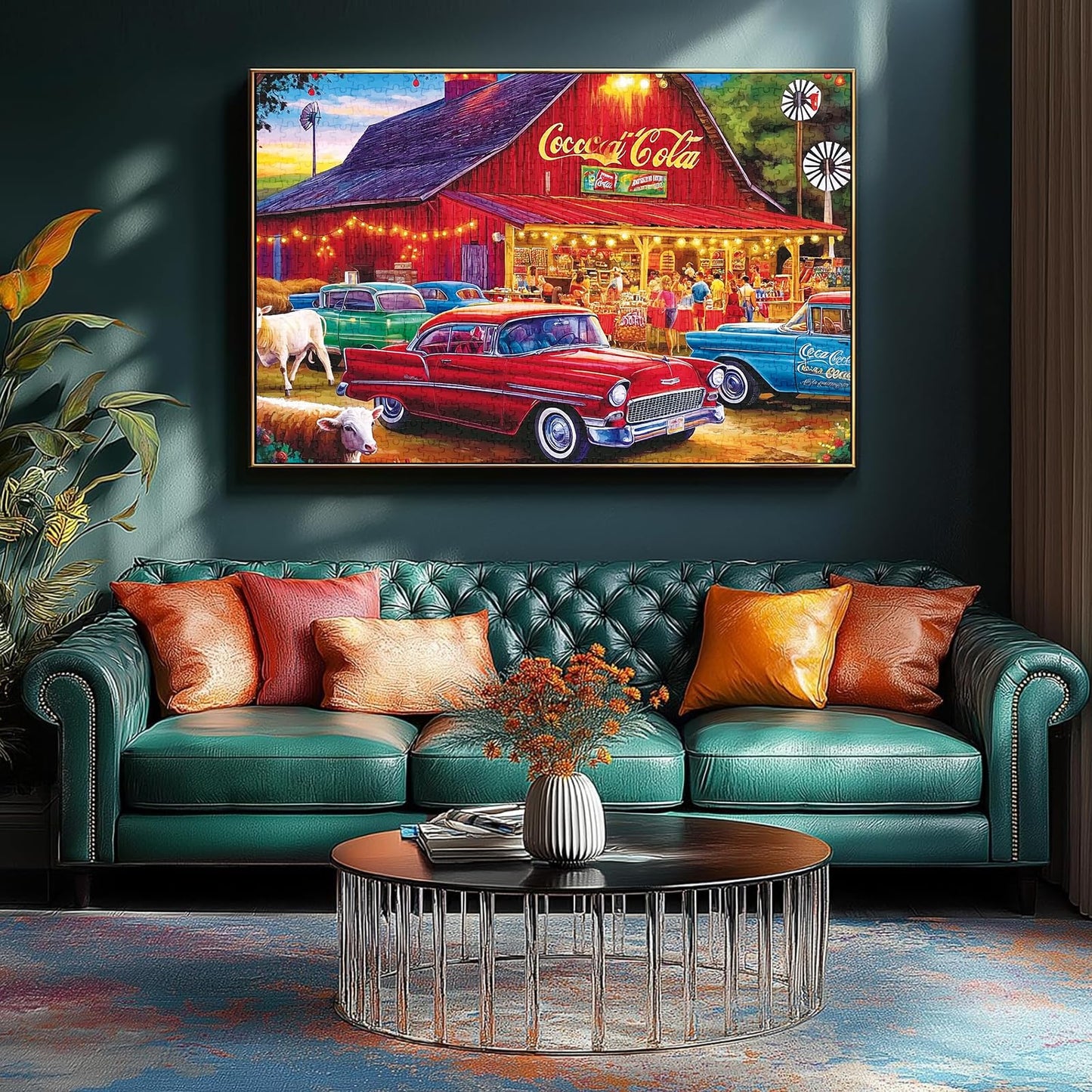 Zhiseoyi 300-Piece Night Car Life Jigsaw Puzzle for Adults – Challenging Puzzle, Unique Artwork, 20.5 x 15 Inches