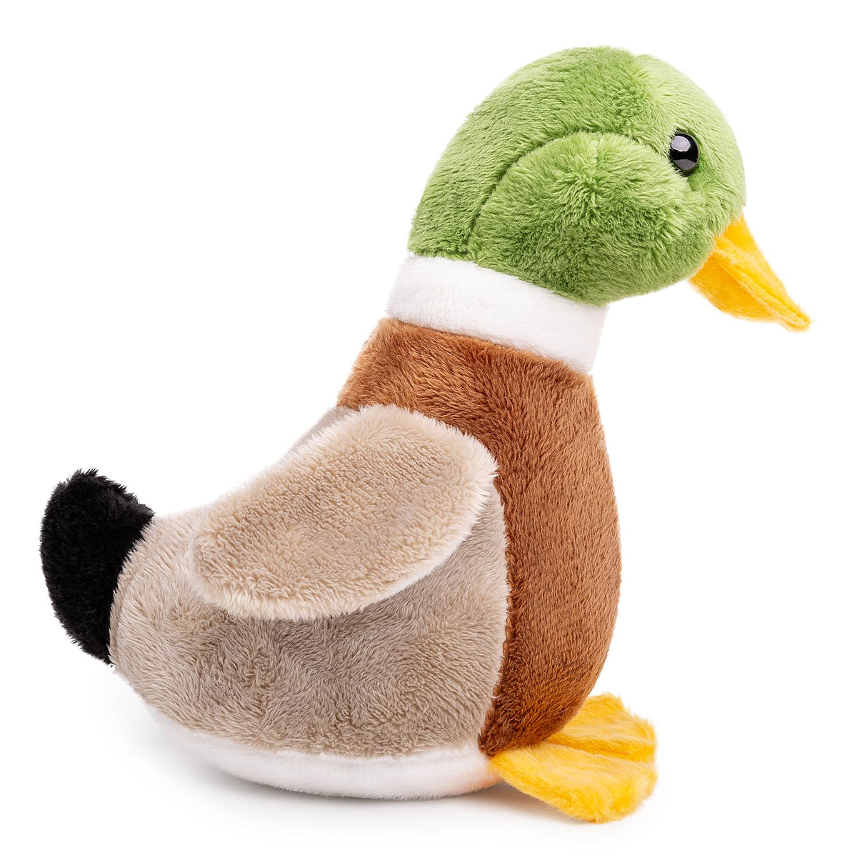 ZHONGXIN Mallard Duck Plush Toy - Soft Green Duck Plushie, 5.6-Inch Handmade Gift for Kids