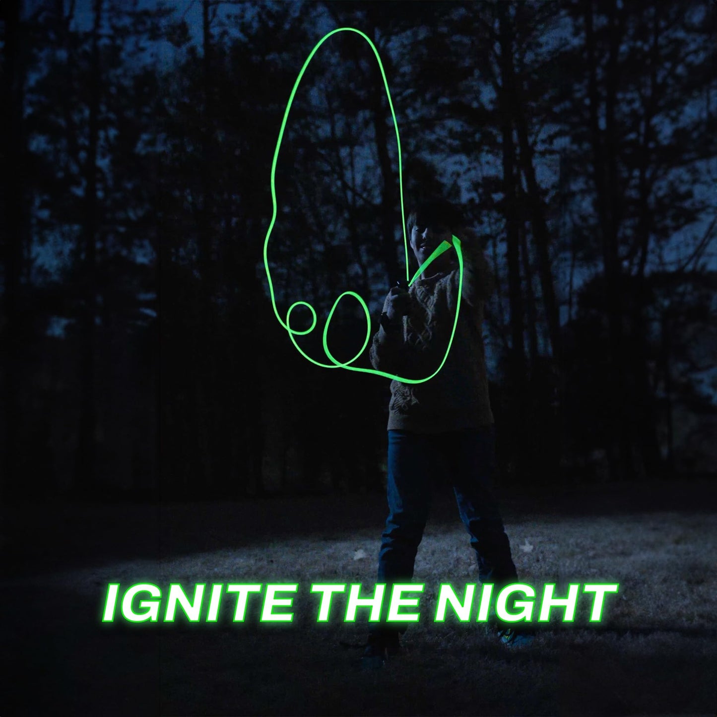 ZipString Luma Replacement Strings – 5-Pack UV Glow Rope Launcher Strings (Glow-in-the-Dark)