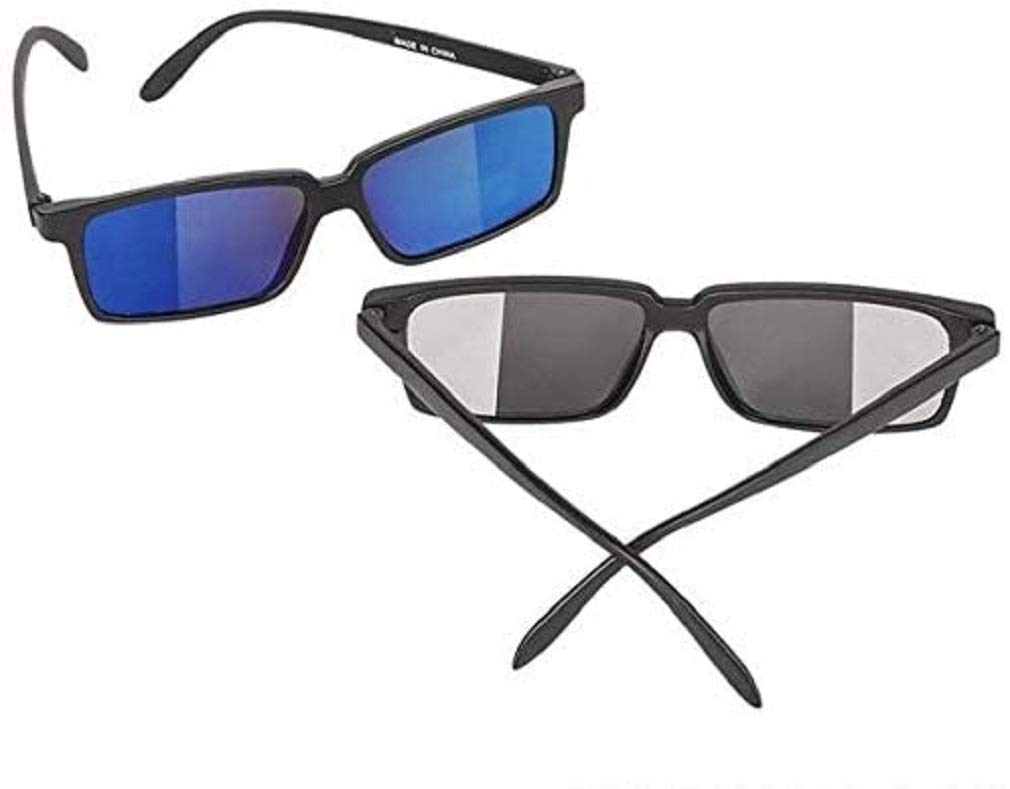 Zugar Land Top Secret Spy Glasses for Kids - Rear-View Sunglasses with UV Protection (1 Pack)