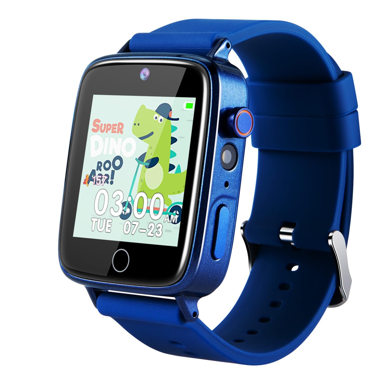 ZUODUN Kids Smart Watch with Camera, 26 Games, Alarm and Flashlight, 1.54-Inch Screen