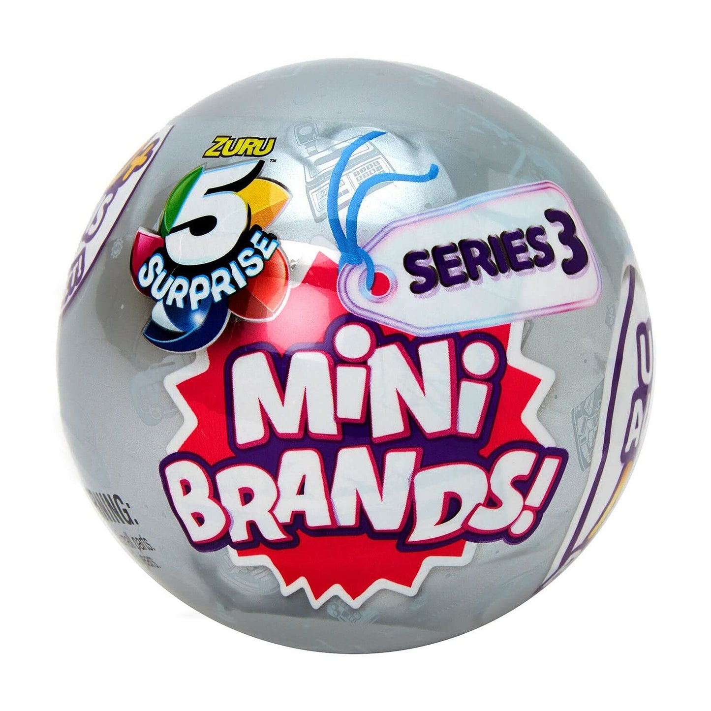 ZURU 5 Surprise Mini Brands Mystery Capsule – Real Mini Brand Collectibles (1-Pack)