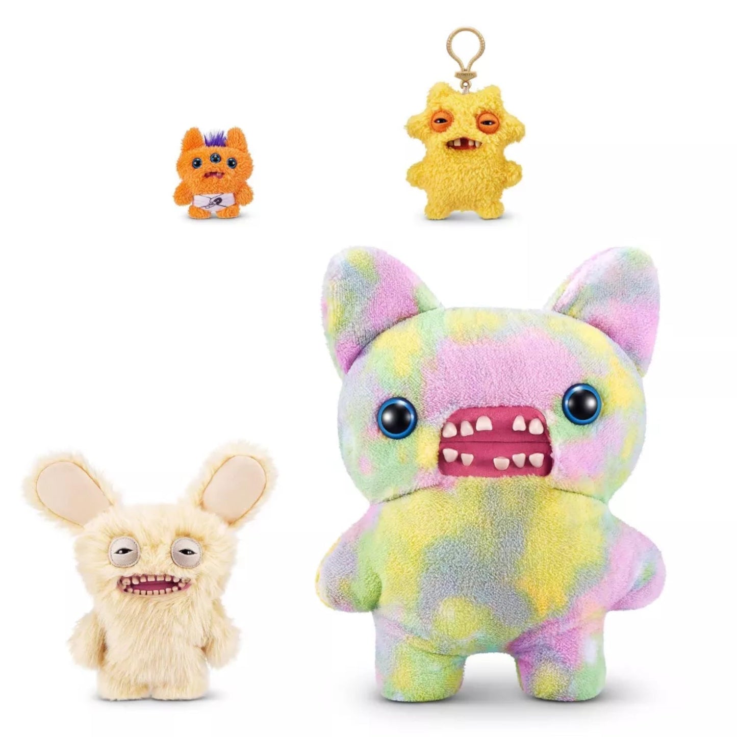 ZURU Fuggler Mr Buttons Golden Retriever Plush – 9-Inch Butt Ugly Pets Monster Toy