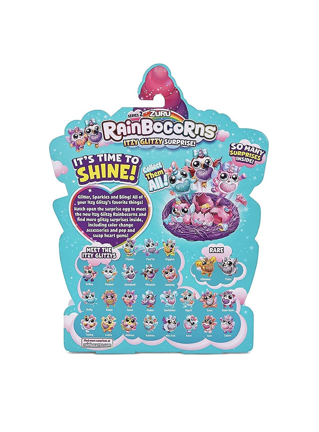 Rainbocorns 4Pk Itzy Glitzy Surprise Series 2 by ZURU - United Pacific Designs