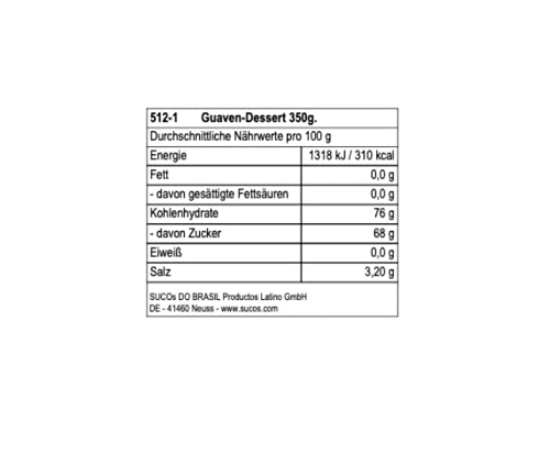 Predilecta Guava Paste Fruit Pieces Block 350G