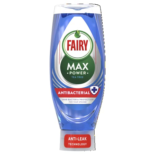 Fairy Max Power Antibacterial Washing Up Liquid Tea Tree 660 ml